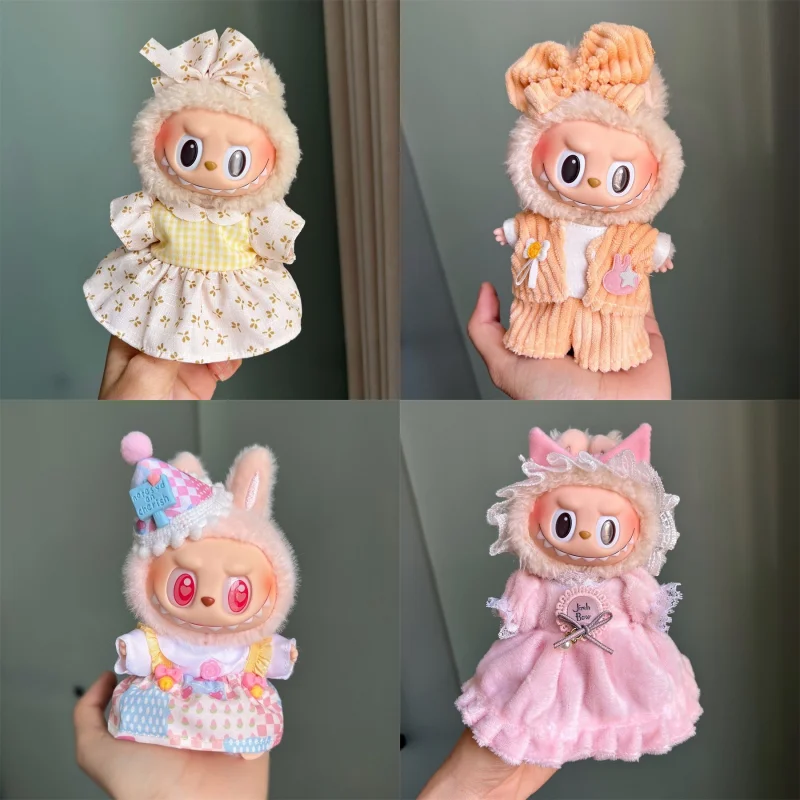 Мини-плюшевая кукла, одежда для костюма Exo 17 см Labubu, одежда в подарок, без куклы
Мини-плюшевая кукла, одежда для костюма Exo 17 см Labubu, одежда в подарок, без куклы