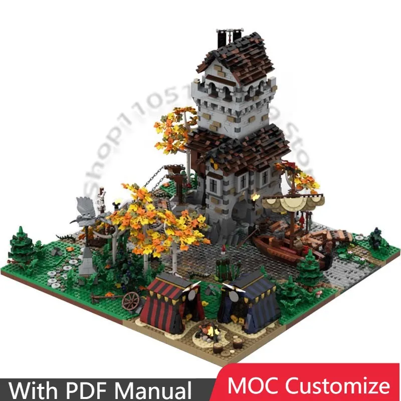 5638 PCS Construction Medieval City MOC Customize Modular Building Block Creative Design Educational DIY Boys Festival Toy Gift
5638 PCS Construction Medieval City MOC Customize Modular Building Block Creative Design Educational DIY Boys Festival Toy Gift