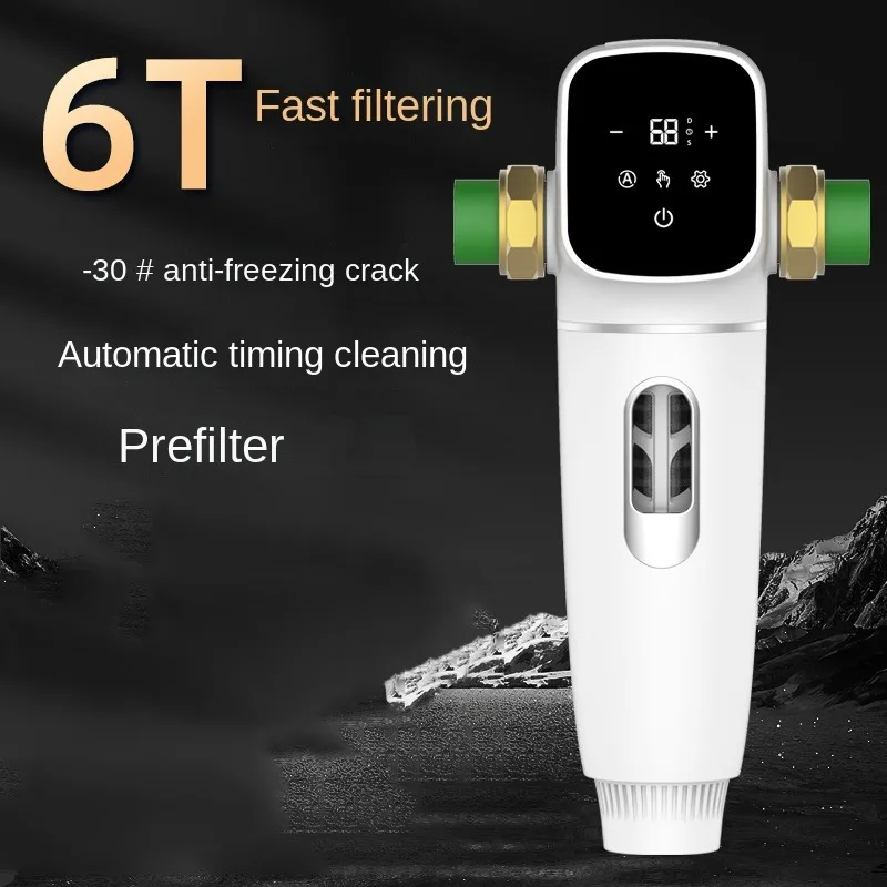 D- Pre Filter Purifier Whole House Spin Down Sediment Water Filter Central Prefilter System Backwash Stainless Steel Mesh
D- Pre Filter Purifier Whole House Spin Down Sediment Water Filter Central Prefilter System Backwash Stainless Steel Mesh