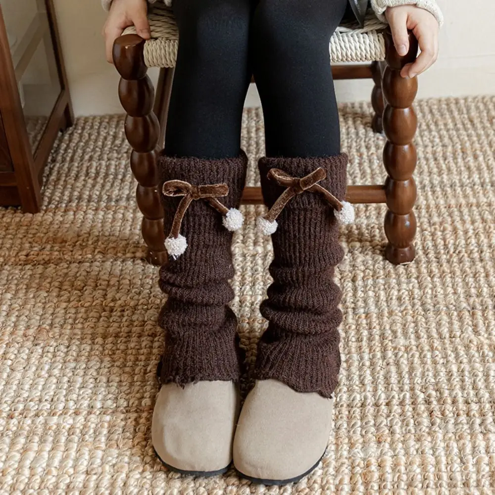 Fashion Harajuku Children's Leg Warmers Solid Color Bow Lolita Knitted Socks Kawaii Sweet Long Socks Autumn
Fashion Harajuku Children's Leg Warmers Solid Color Bow Lolita Knitted Socks Kawaii Sweet Long Socks Autumn