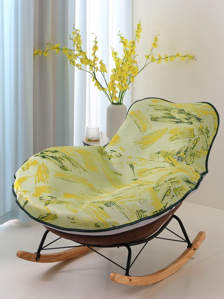 Ice Silk Swinging Chair Cover Replacement Lazy Boy Recliner Pad Anti Slip Chair Cushion Modern Simple Style Living Room Balcony
Ice Silk Swinging Chair Cover Replacement Lazy Boy Recliner Pad Anti Slip Chair Cushion Modern Simple Style Living Room Balcony
