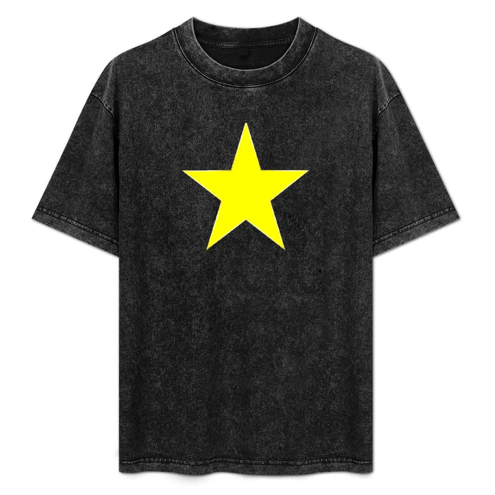 Yellow Star T-Shirt Festival Casual Short Sleeve
Yellow Star T-Shirt Festival Casual Short Sleeve