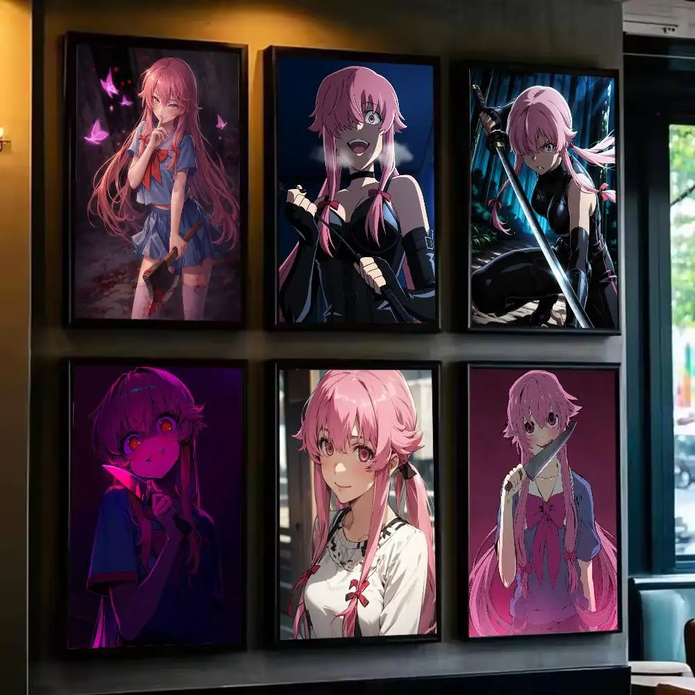 Anime Y-Yandere G-Gasai Yuno Poster HD Self Adhesive Waterproof Wall Art Ideal for Home Office Dorm Gift
Anime Y-Yandere G-Gasai Yuno Poster HD Self Adhesive Waterproof Wall Art Ideal for Home Office Dorm Gift
