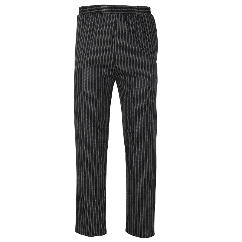 Men's Zebra Stripe Chef Pants Elastic Waist Kitchen Work Trousers Breathable Baggy Uniform for Restaurant
Men's Zebra Stripe Chef Pants Elastic Waist Kitchen Work Trousers Breathable Baggy Uniform for Restaurant