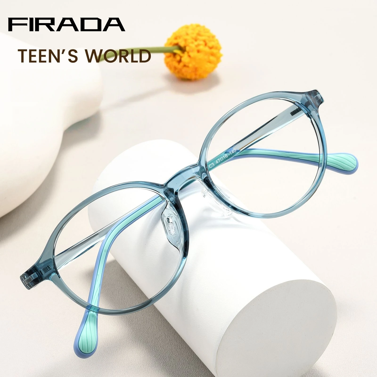 FIRADA New Fashionable Comfortable Eyewear Boys Ultra-light Round Eyelasses Transparent Children Glasses Frames For Girls 6008LS
FIRADA New Fashionable Comfortable Eyewear Boys Ultra-light Round Eyelasses Transparent Children Glasses Frames For Girls 6008LS