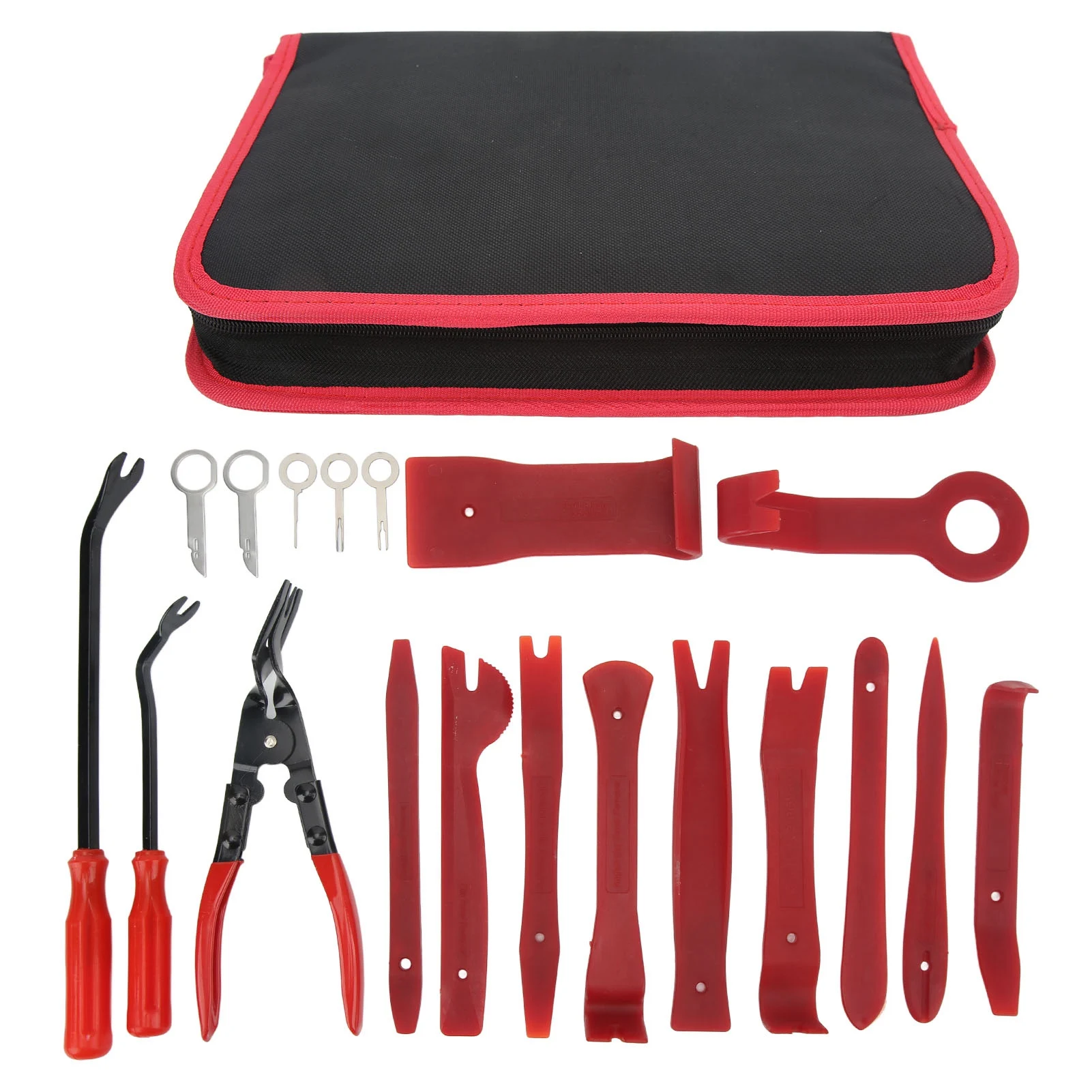 19Pcs Auto Trim Removal Tool Clip Plier Fastener Remover Car Audio Door Panel Pry Tool Car Repair Hand Tools
19Pcs Auto Trim Removal Tool Clip Plier Fastener Remover Car Audio Door Panel Pry Tool Car Repair Hand Tools