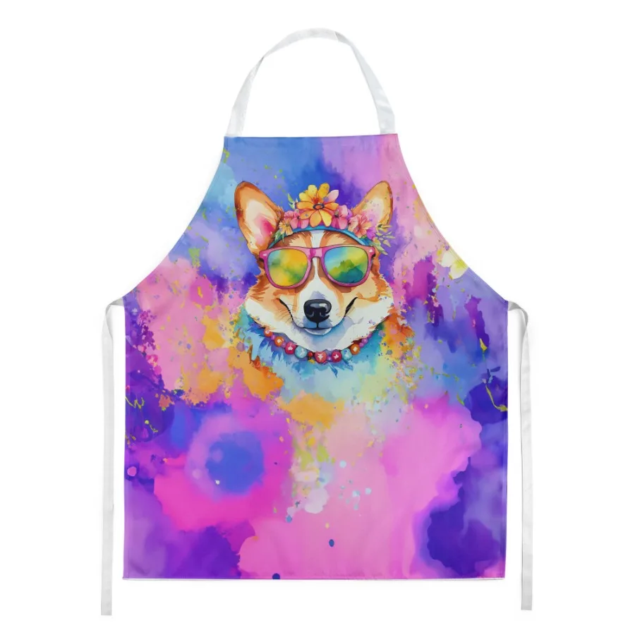 Corgi Hippie Dawg Apron Cooking Kitchen Server Baking Crafts Gardening for Adult Women Men Unisex Large Multicolor
Corgi Hippie Dawg Apron Cooking Kitchen Server Baking Crafts Gardening for Adult Women Men Unisex Large Multicolor