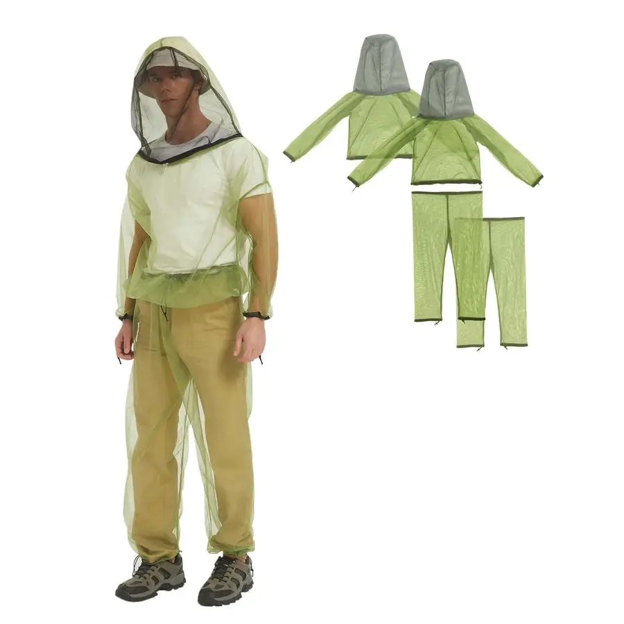 Mosquito Suits for Adult, Mesh Net Bug Hooded Jacket Pant, Outdoor Full Body Protection Mosquito Proof Clothing
Mosquito Suits for Adult, Mesh Net Bug Hooded Jacket Pant, Outdoor Full Body Protection Mosquito Proof Clothing