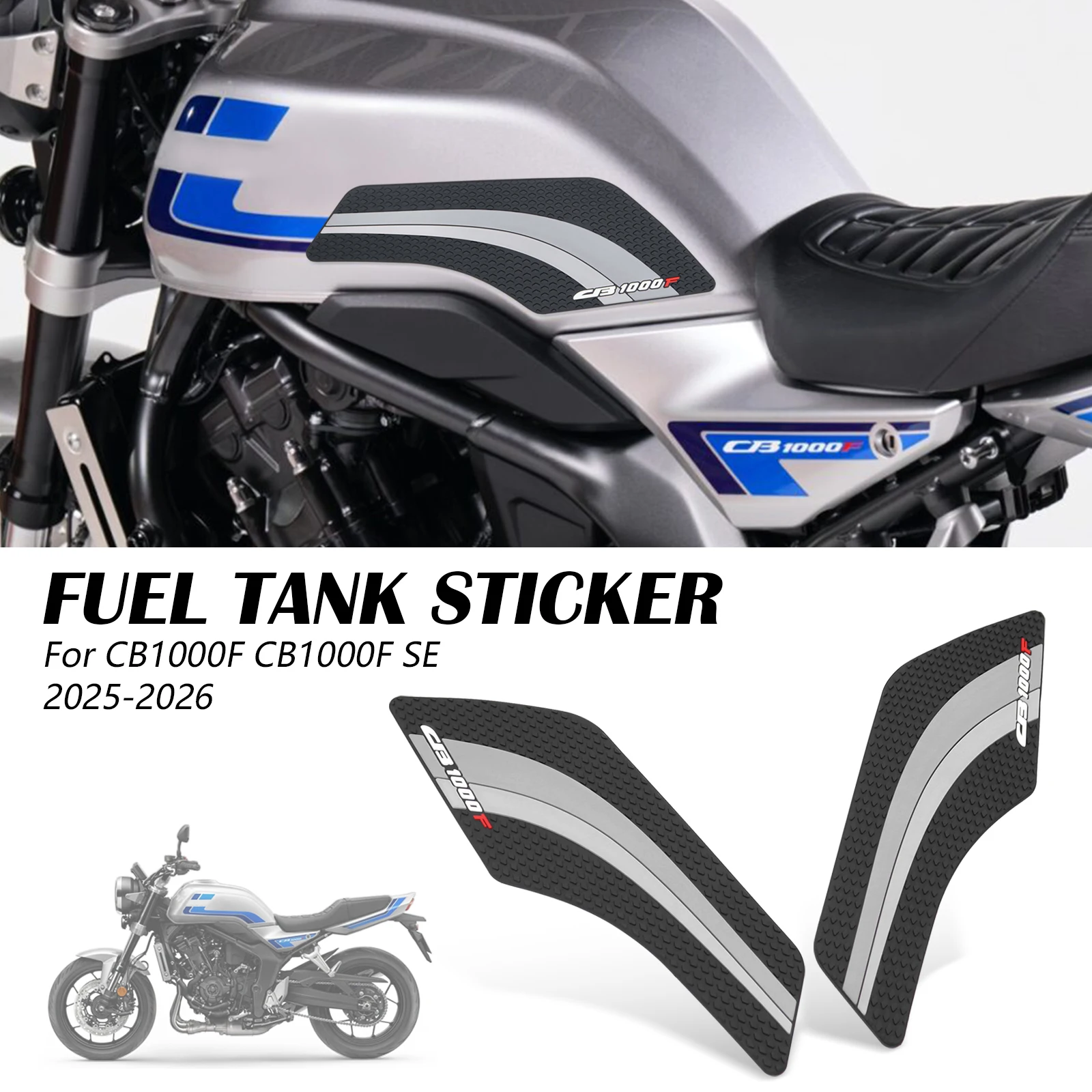 Fit For CB1000F SE 2025 2026 Motorcycle Accessories Anti Slip Tank Grip Stickers Traction Rubber Side Pad Knee Gas
Fit For CB1000F SE 2025 2026 Motorcycle Accessories Anti Slip Tank Grip Stickers Traction Rubber Side Pad Knee Gas
