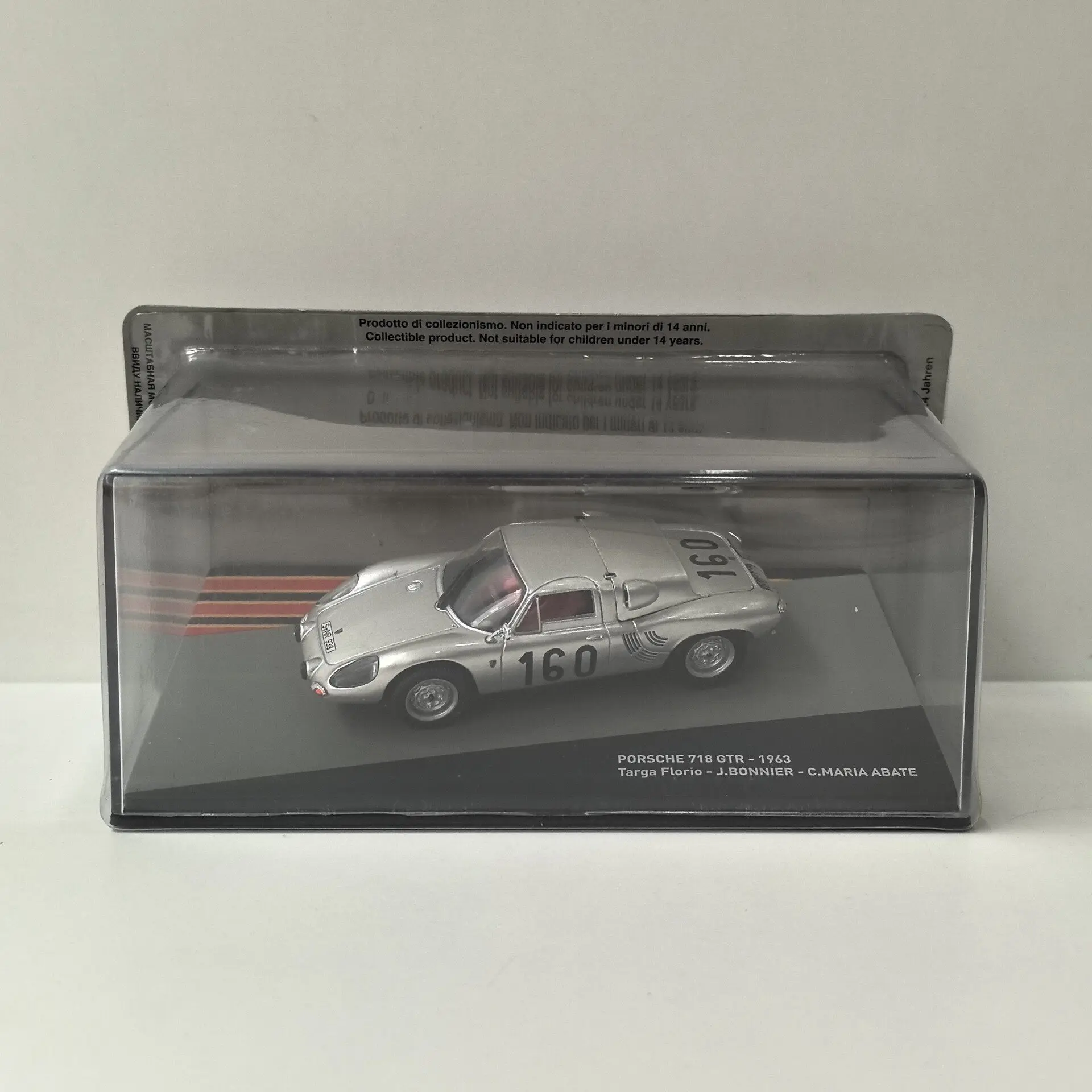 Diecast IXO 1/43 Scale PORSCHE 718 GTR 1963 # 160 Racing O7 Alloy Car Model
Diecast IXO 1/43 Scale PORSCHE 718 GTR 1963 # 160 Racing O7 Alloy Car Model