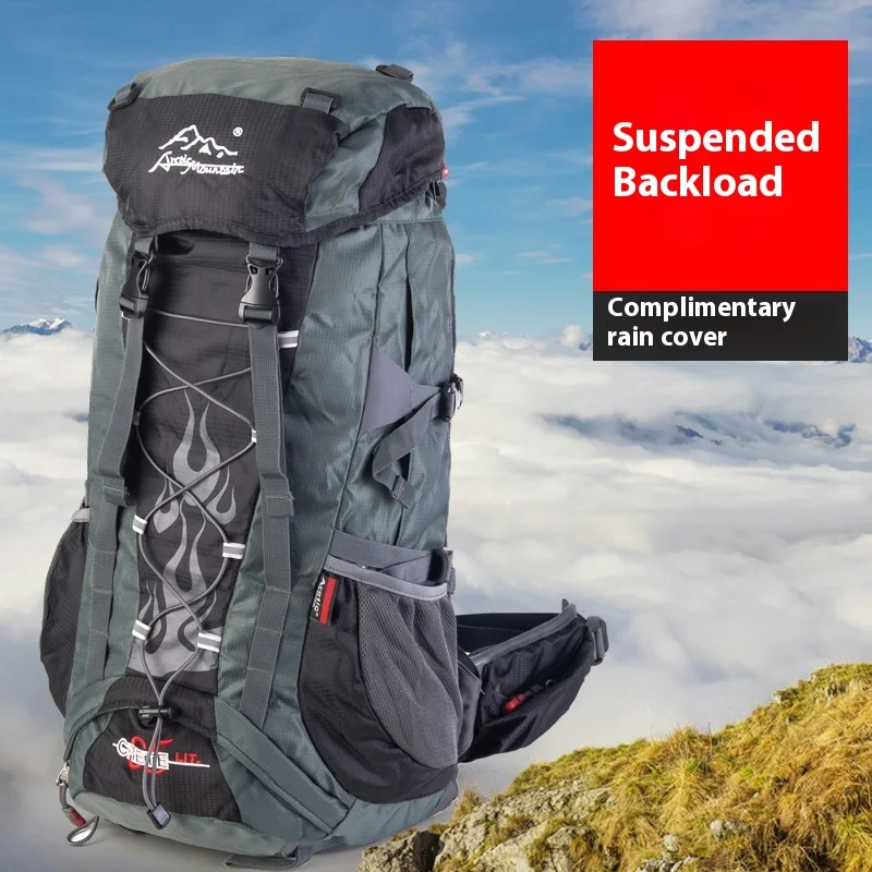 50LHiking Storage Backpack Sturdy Travel Back Pack Army Very Suitable For Mountaineering Trekking Camping Hunting Rucksack
50LHiking Storage Backpack Sturdy Travel Back Pack Army Very Suitable For Mountaineering Trekking Camping Hunting Rucksack