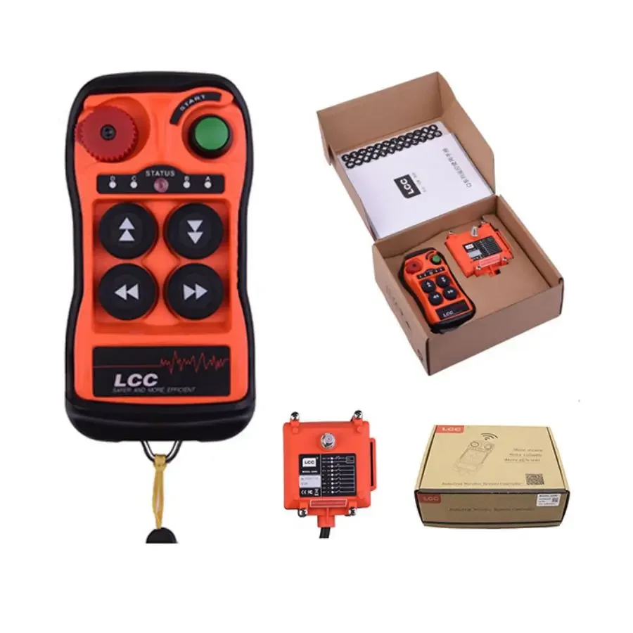 Q400 LCC 4 button single speed radio wireless waterproof remote control crane transmitter receiver industrial remote controller
Q400 LCC 4 button single speed radio wireless waterproof remote control crane transmitter receiver industrial remote controller