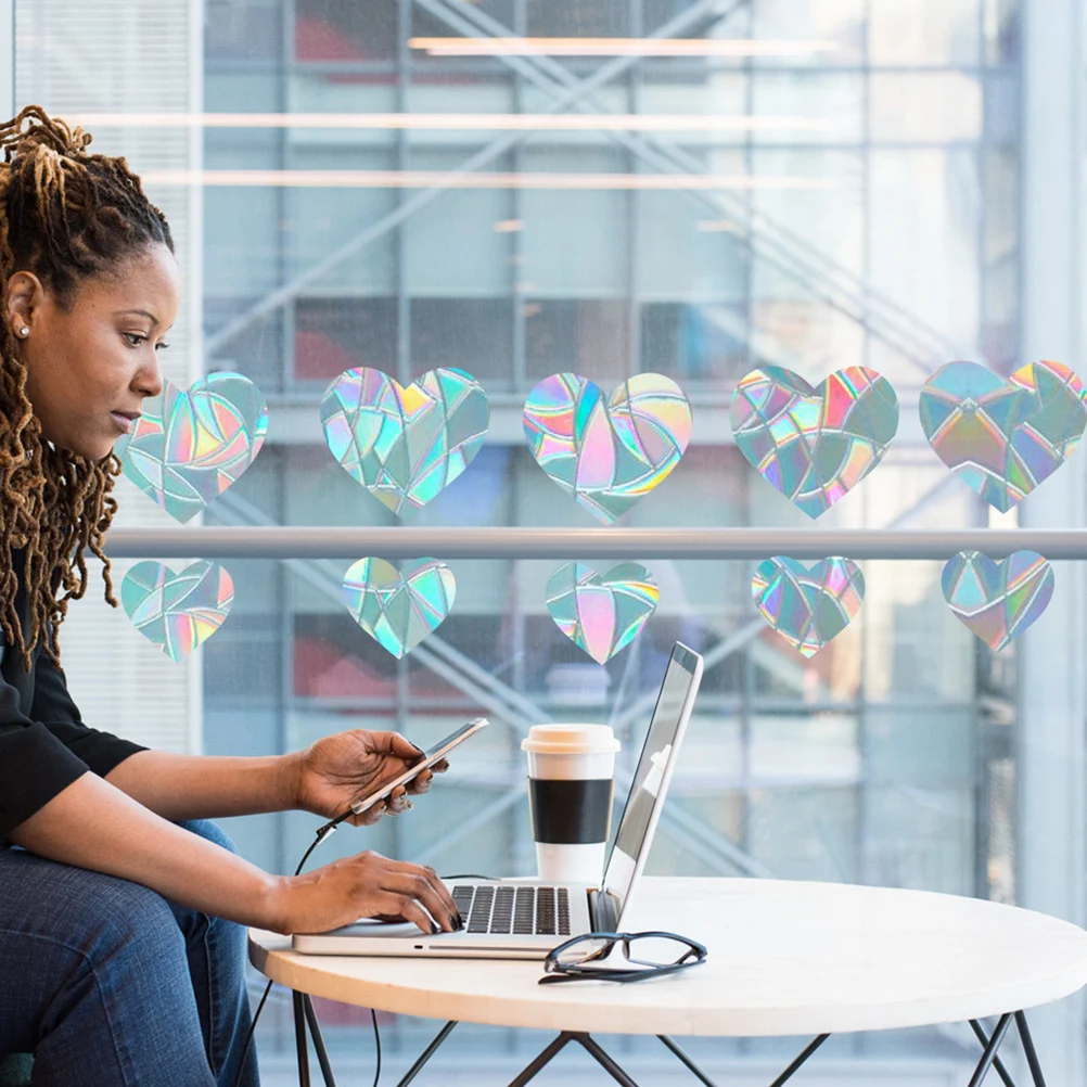 10Pcs Anti-Collision Window Clings Creative Sunlight Catching Decals for Home Decoration Anti-Collision Window Cling
10Pcs Anti-Collision Window Clings Creative Sunlight Catching Decals for Home Decoration Anti-Collision Window Cling