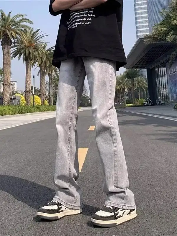 Cleanfit American Waed e ey Flared Straight Leg Jeans for Men Casual Loose Fit Jeans Teenage Youth Trendy Brand
Cleanfit American Waed e ey Flared Straight Leg Jeans for Men Casual Loose Fit Jeans Teenage Youth Trendy Brand