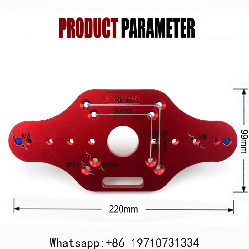 Wood Router Base Woodworking Trimming Machine Slotted Bottom Plate Bakelite Milling Mounting Plate Slotted Chamfer
Wood Router Base Woodworking Trimming Machine Slotted Bottom Plate Bakelite Milling Mounting Plate Slotted Chamfer