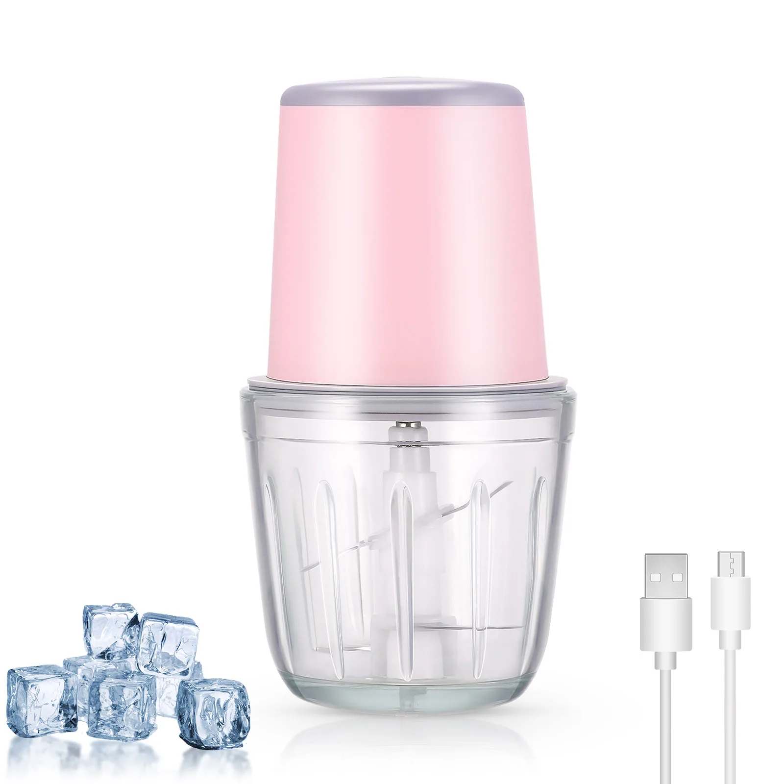 600Ml Electric Meat Grinding Machine Multifunctional Cooking Machine USB Automatic Vegetable Chopper Meat Grinder Kitchen Gadget
600Ml Electric Meat Grinding Machine Multifunctional Cooking Machine USB Automatic Vegetable Chopper Meat Grinder Kitchen Gadget