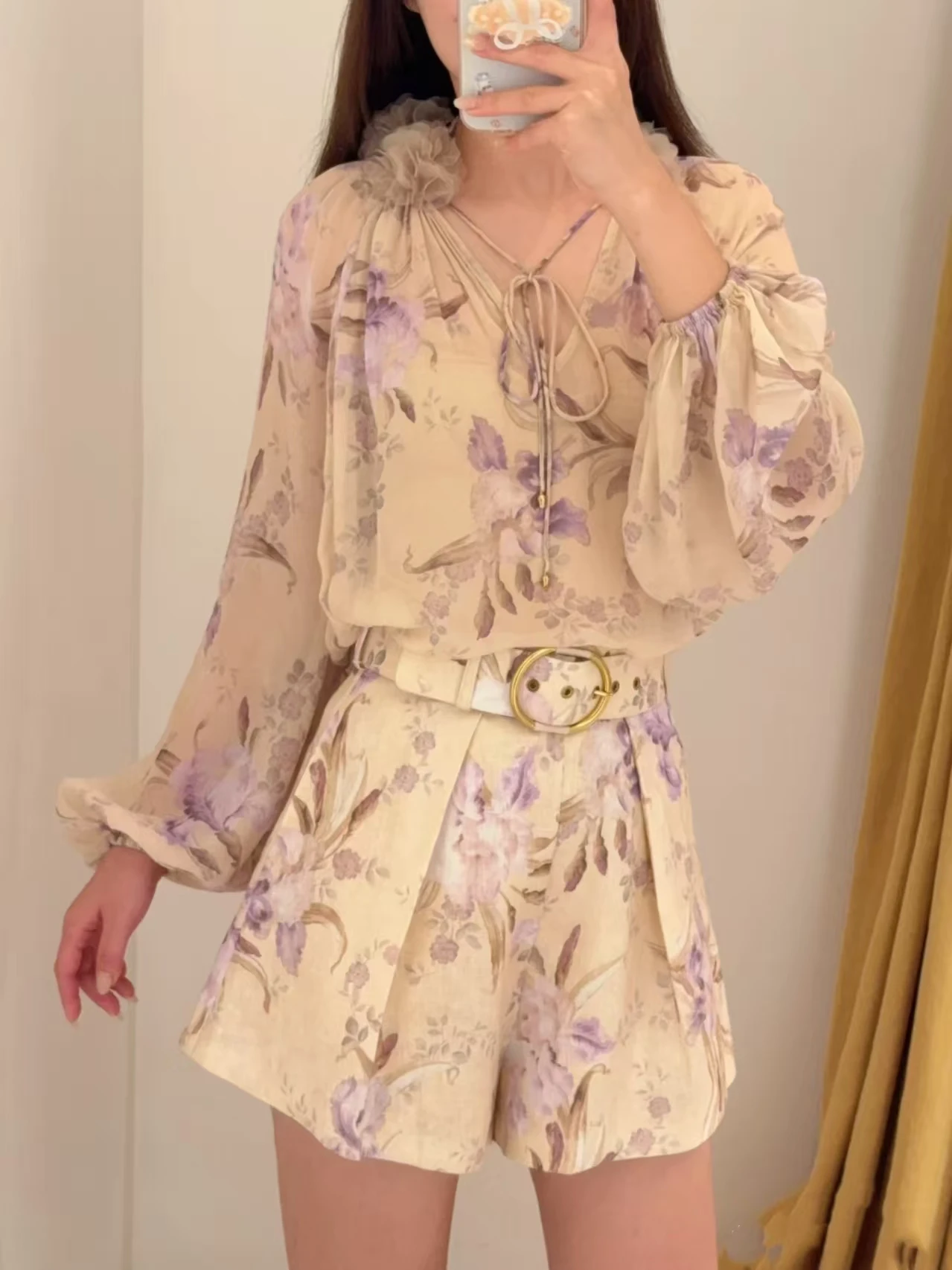 Women's Suit Floral Linen Elegant Short Suits Casual Vacation Beach Party Suits Woman Clothing Fashion High Quality Suits 2025
Women's Suit Floral Linen Elegant Short Suits Casual Vacation Beach Party Suits Woman Clothing Fashion High Quality Suits 2025