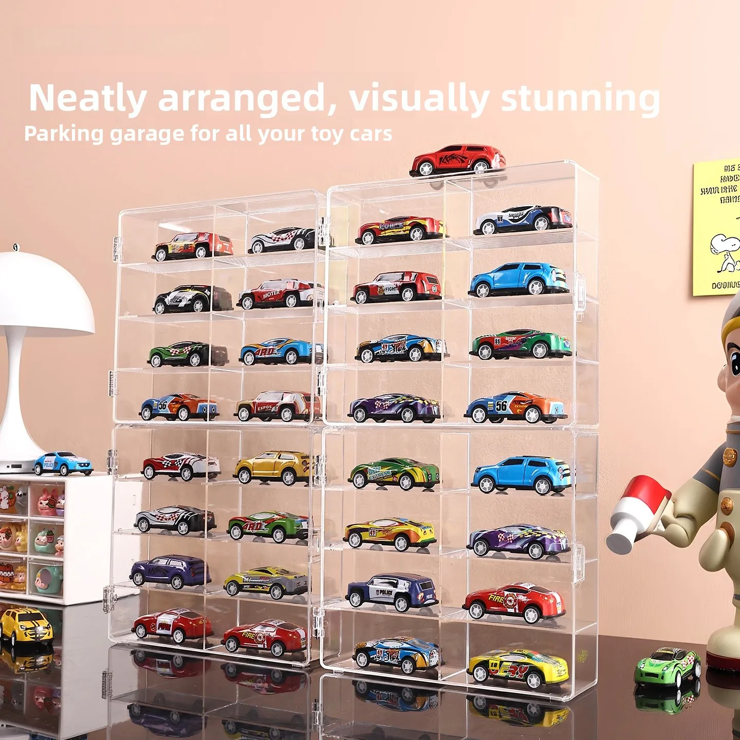 Коробка для хранения моделей автомобилей, настольная подставка с крышкой для демонстрации, органайзер для детских игрушечных машинок, квадратный пластиковый, не ручной работы, китайского производства
Коробка для хранения моделей автомобилей, настольная подставка с крышкой для демонстрации, органайзер для детских игрушечных машинок, квадратный пластиковый, не ручной работы, китайского производства