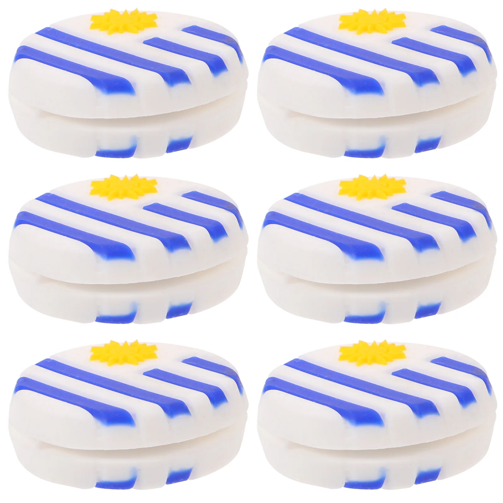 6 Pcs Tennis Racket Shock Absorber Dampners for Rackets Dampener Vibration Dampeners Supplies Silica Gel
6 Pcs Tennis Racket Shock Absorber Dampners for Rackets Dampener Vibration Dampeners Supplies Silica Gel