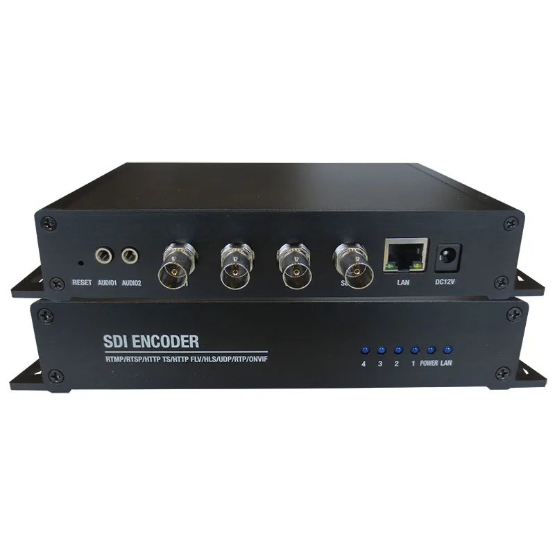 4K SD HD 3G SDI Encoder Live Streaming for Broadcast Equipment Radio & TV Broadcasting
4K SD HD 3G SDI Encoder Live Streaming for Broadcast Equipment Radio & TV Broadcasting