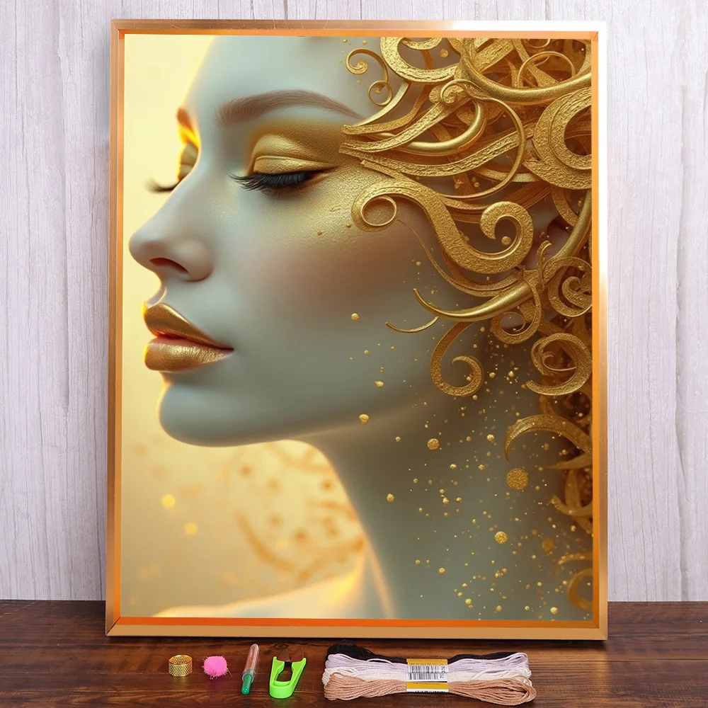 Portrait Women Printed Canvas Cross Stitch DIY Embroidery Kit Handiwork Knitting Painting Hobby Different Design Home Decor
Portrait Women Printed Canvas Cross Stitch DIY Embroidery Kit Handiwork Knitting Painting Hobby Different Design Home Decor