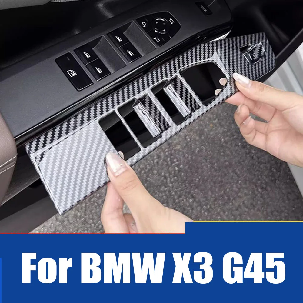 For BMW X3 G45 2025 LHD ABS Carbon Door Glass Lift Control Switch Panel Cover Trim Accessories
For BMW X3 G45 2025 LHD ABS Carbon Door Glass Lift Control Switch Panel Cover Trim Accessories