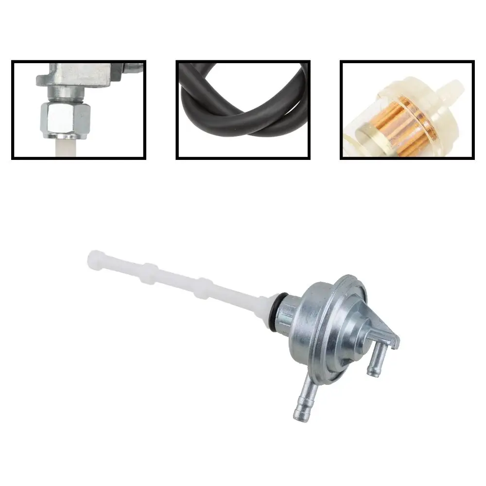 100 Mesh Filter Motorcycle Fuel Line Kit Fine Mesh Filter Tight Sealing Fuel Switch Petcock Stable Performance Good Flexibility
100 Mesh Filter Motorcycle Fuel Line Kit Fine Mesh Filter Tight Sealing Fuel Switch Petcock Stable Performance Good Flexibility