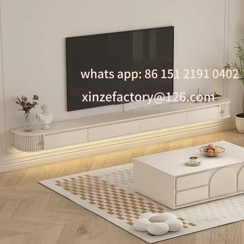 Customizable Modern Minimalist Wall-mounted Luxury Narrow TV Stand Ultra-thin Tv Stands with Light
Customizable Modern Minimalist Wall-mounted Luxury Narrow TV Stand Ultra-thin Tv Stands with Light