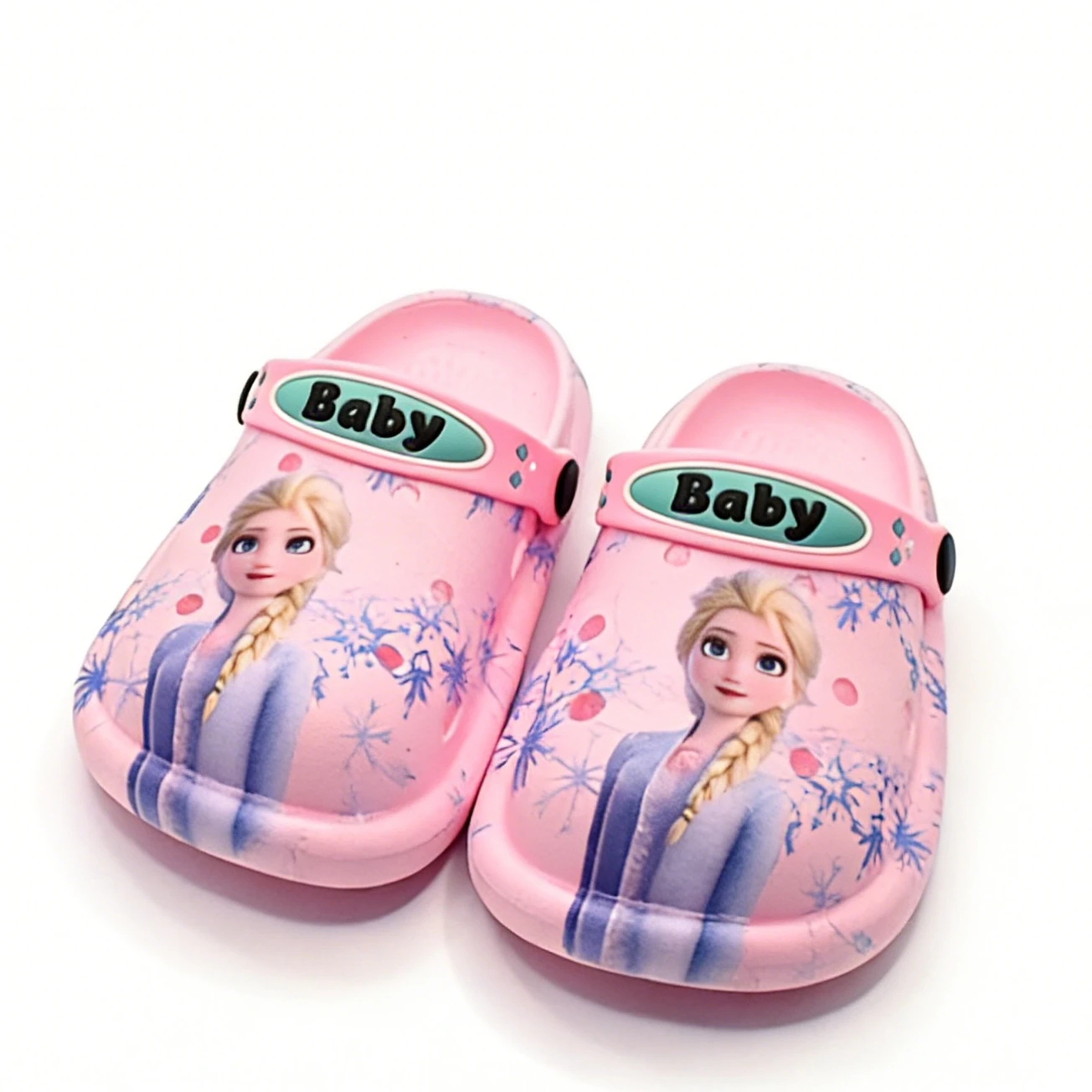 Disney Children Cartoon Frozen Princess Elsa Girl Anti-slip Soft Bottom Sandals Summer Beach Shoes Slippers Home Shoes Size21-30
Disney Children Cartoon Frozen Princess Elsa Girl Anti-slip Soft Bottom Sandals Summer Beach Shoes Slippers Home Shoes Size21-30