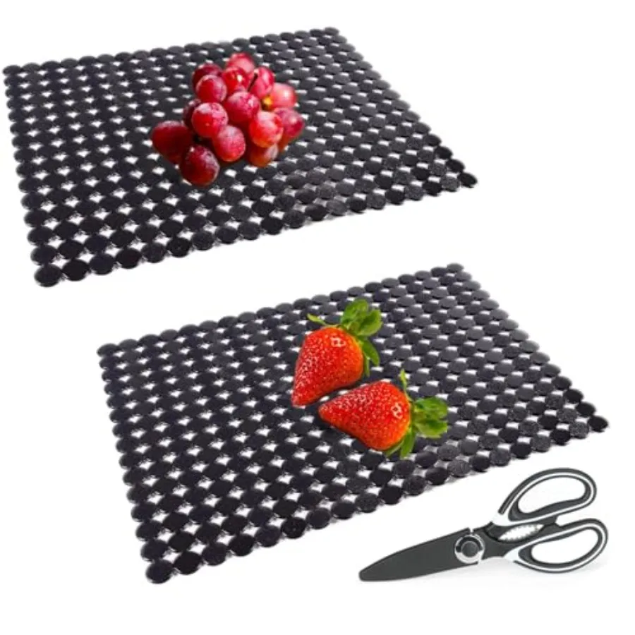 Kitchen Sink Mat, 2 Pack Sink Protectors for Kitchen Sink, Sink Mats with Scissors for Stainless Steel/Ceramic Sinks, Fast Drai
Kitchen Sink Mat, 2 Pack Sink Protectors for Kitchen Sink, Sink Mats with Scissors for Stainless Steel/Ceramic Sinks, Fast Drai