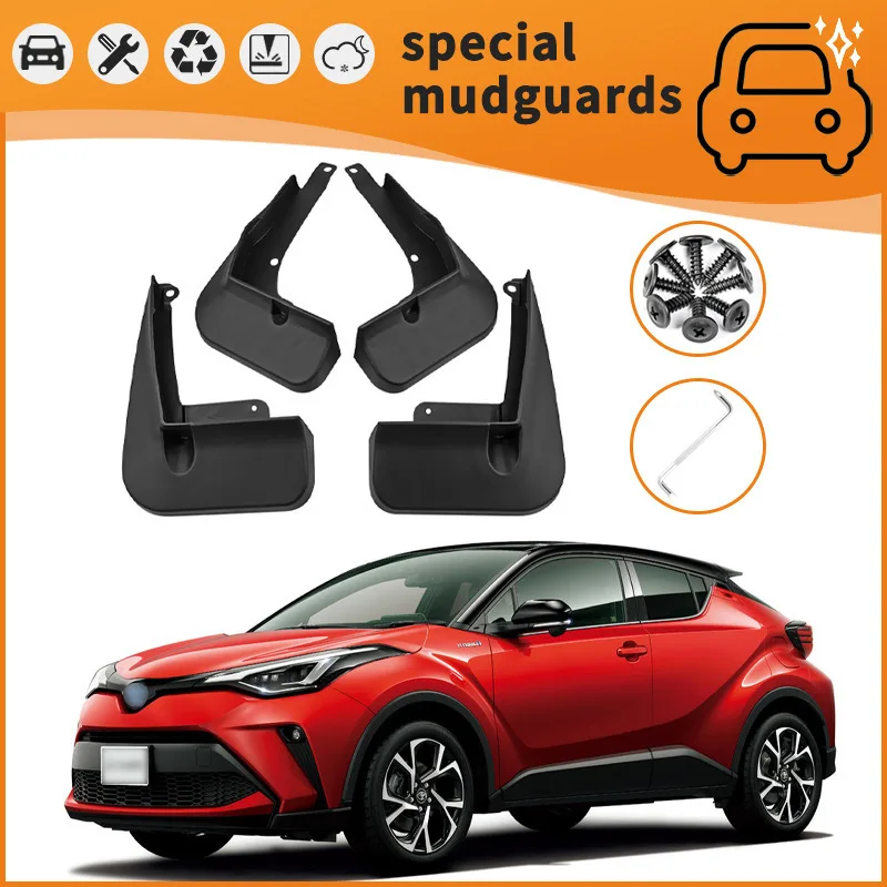 Suitable for 18-23 Toyota Yize CH-R fender car tire anti-splash mudguard skin
Suitable for 18-23 Toyota Yize CH-R fender car tire anti-splash mudguard skin
