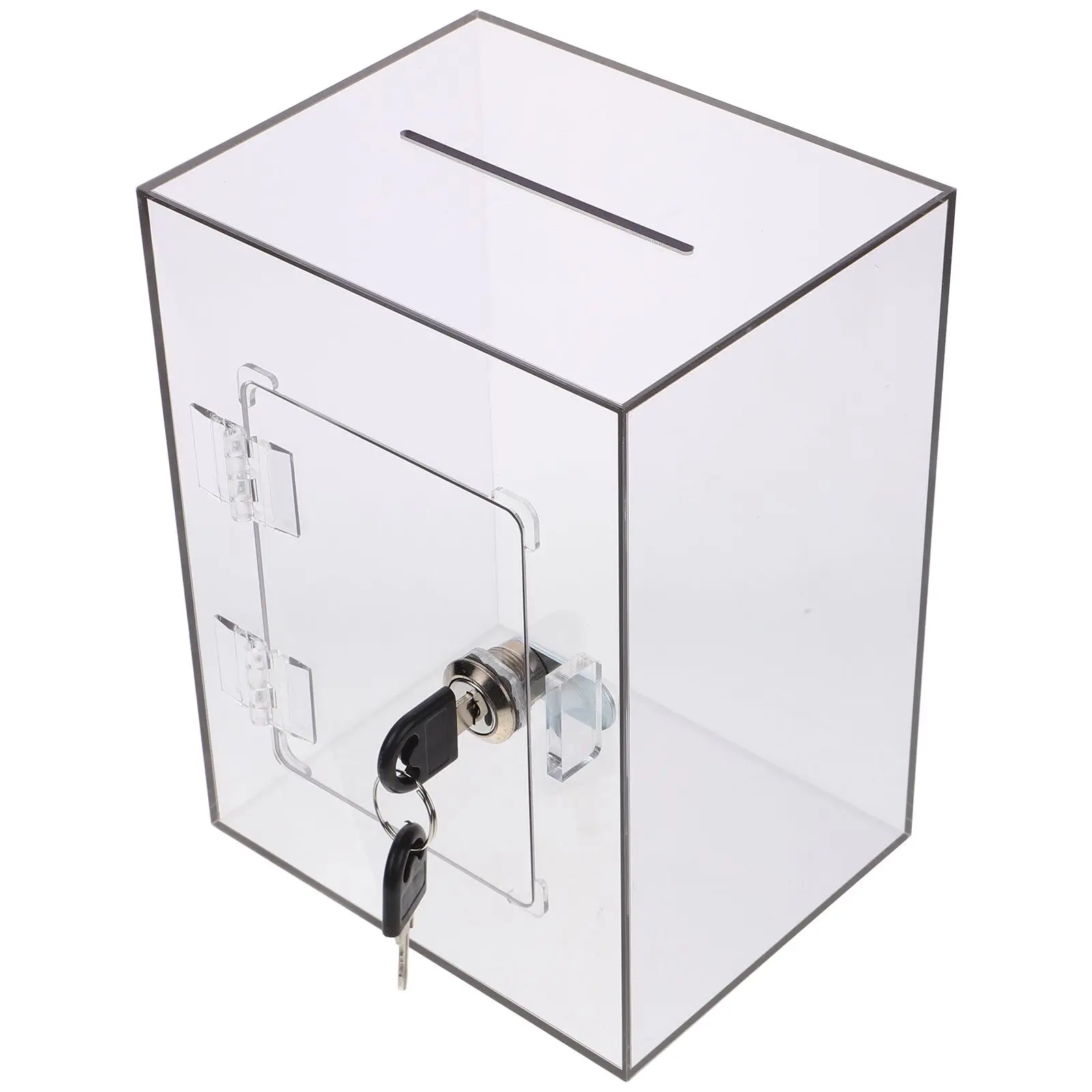 Acrylic Lock Box Box for Poker Table Smooth Surface Storage Envelopes Newspaper Complaint Letters Donation
Acrylic Lock Box Box for Poker Table Smooth Surface Storage Envelopes Newspaper Complaint Letters Donation