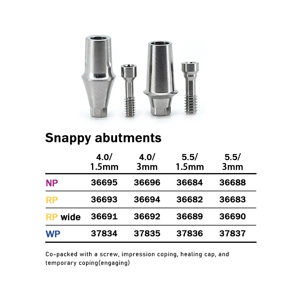 10Sets High-Precision Straight Abutment Titanium Base Fits For Nobel Biocare RP NP Cemented Screw Retained Lab Supplies Unit
10Sets High-Precision Straight Abutment Titanium Base Fits For Nobel Biocare RP NP Cemented Screw Retained Lab Supplies Unit