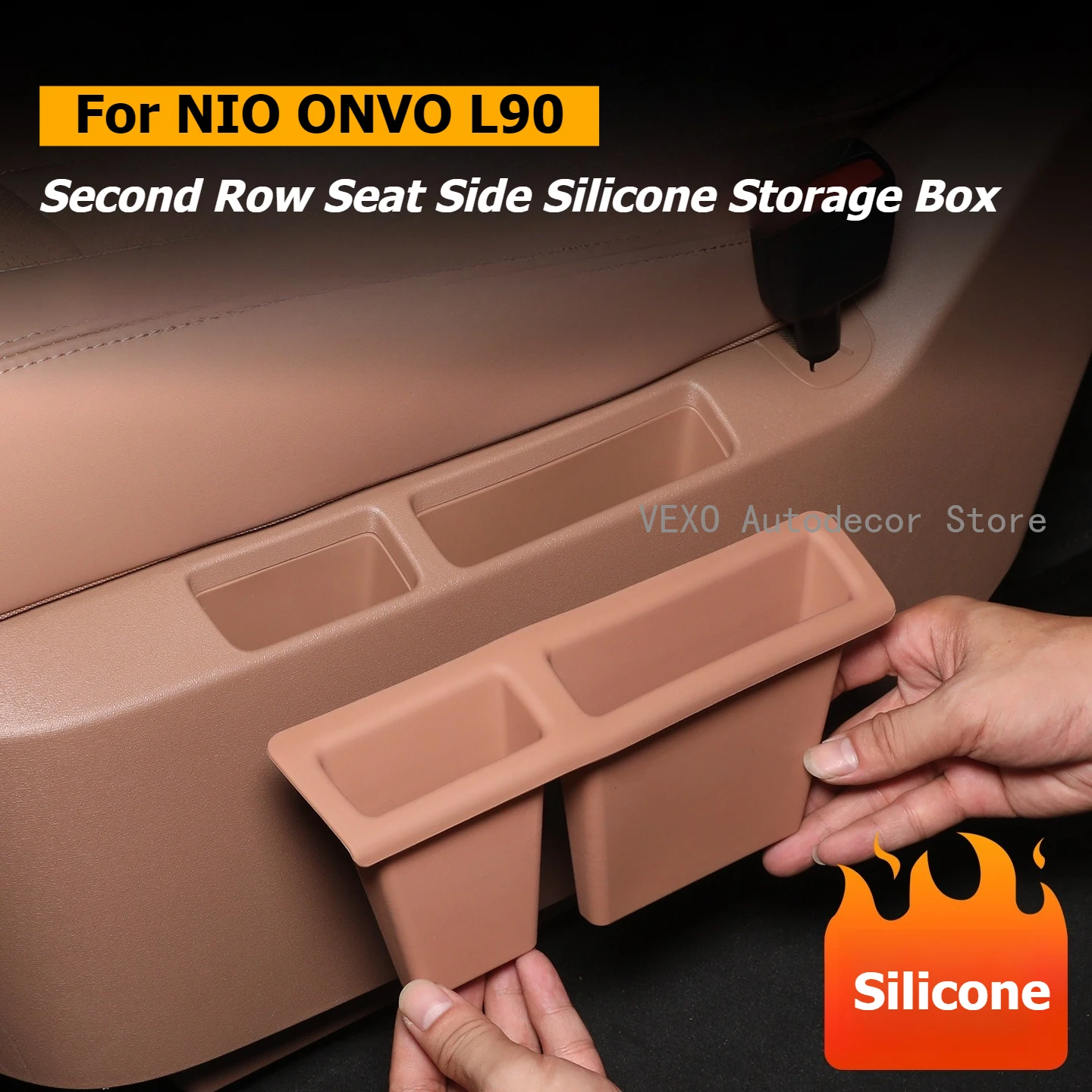 Для NIO ONVO L90 второй ряд сиденья, силиконовый ящик для хранения, боковой ящик для автомобильного сиденья, слот для телефона, полоса зазора для сиденья, органайзер, аксессуары для интерьера
Для NIO ONVO L90 второй ряд сиденья, силиконовый ящик для хранения, боковой ящик для автомобильного сиденья, слот для телефона, полоса зазора для сиденья, органайзер, аксессуары для интерьера