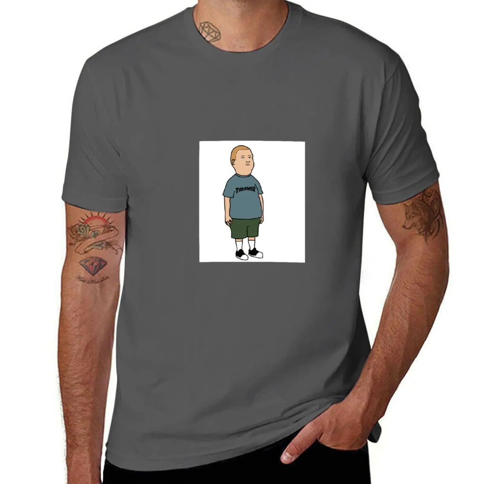 Bobby Hill T-Shirt Big Size Crew Neck T-Shirt
Bobby Hill T-Shirt Big Size Crew Neck T-Shirt