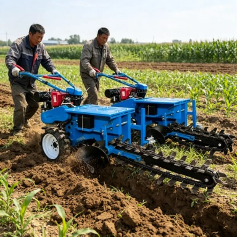 Multi-Functional Hand Held Chain Ditching Trenching Digging Machine Farm Mini Chain Trencher Machine
Multi-Functional Hand Held Chain Ditching Trenching Digging Machine Farm Mini Chain Trencher Machine
