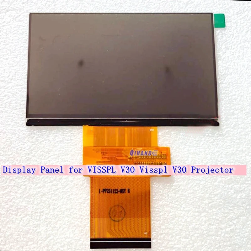 New LCD Screen Display Panel for VISSPL V3O Visspl V30 Projector 4K Mini Home Smart Projector Diy Parts 107.4 x 61.4
New LCD Screen Display Panel for VISSPL V3O Visspl V30 Projector 4K Mini Home Smart Projector Diy Parts 107.4 x 61.4
