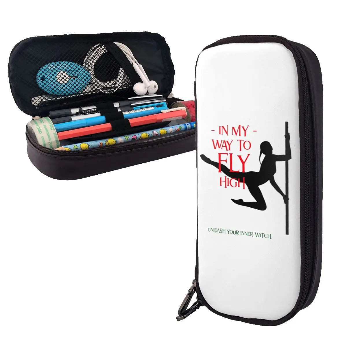 Pole Dance My Way To Fly High Pole Leather Pencil Case Pen Holder Storage Stationery Supplies Pen Box Pencil Bag for Studen Gift
Pole Dance My Way To Fly High Pole Leather Pencil Case Pen Holder Storage Stationery Supplies Pen Box Pencil Bag for Studen Gift