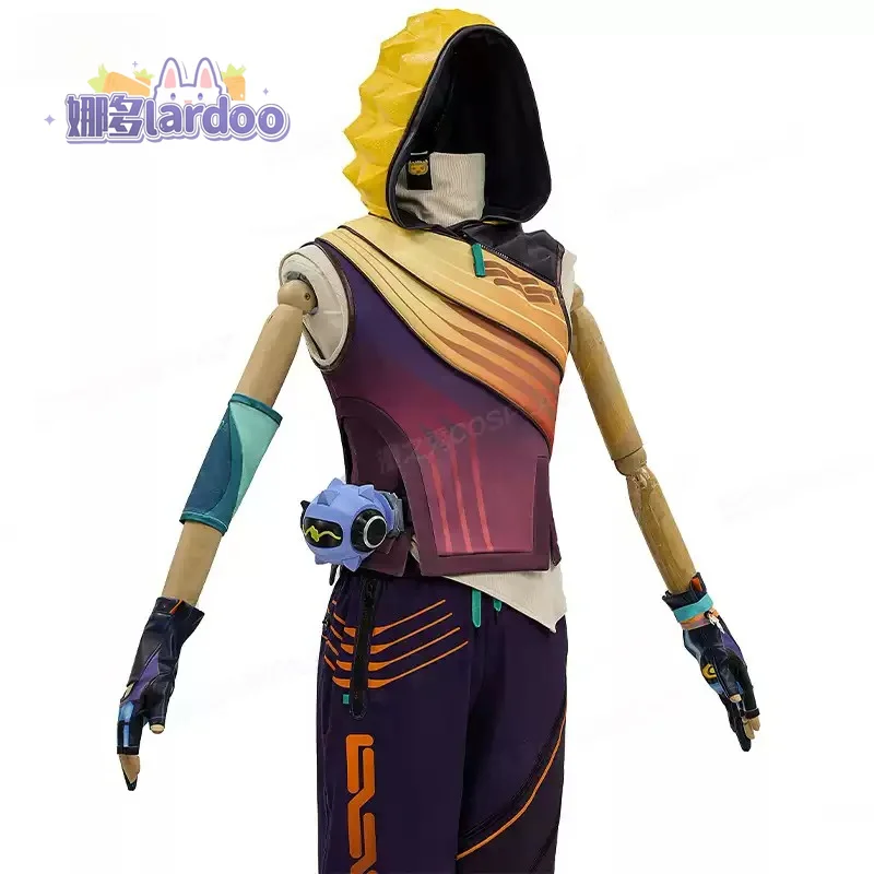 Game VALORANT Miks Cosplay Costume Uniform Halloween Party for Women Men Carnival Props
Game VALORANT Miks Cosplay Costume Uniform Halloween Party for Women Men Carnival Props
