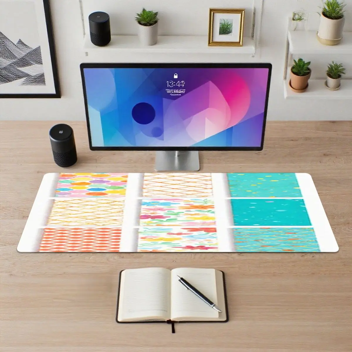 1 шт. красочный резиновый коврик для мыши с геометрическим узором для домашнего офиса, игрового кабинета, декоративный подарок для друзей 
1 шт. красочный резиновый коврик для мыши с геометрическим узором для домашнего офиса, игрового кабинета, декоративный подарок для друзей