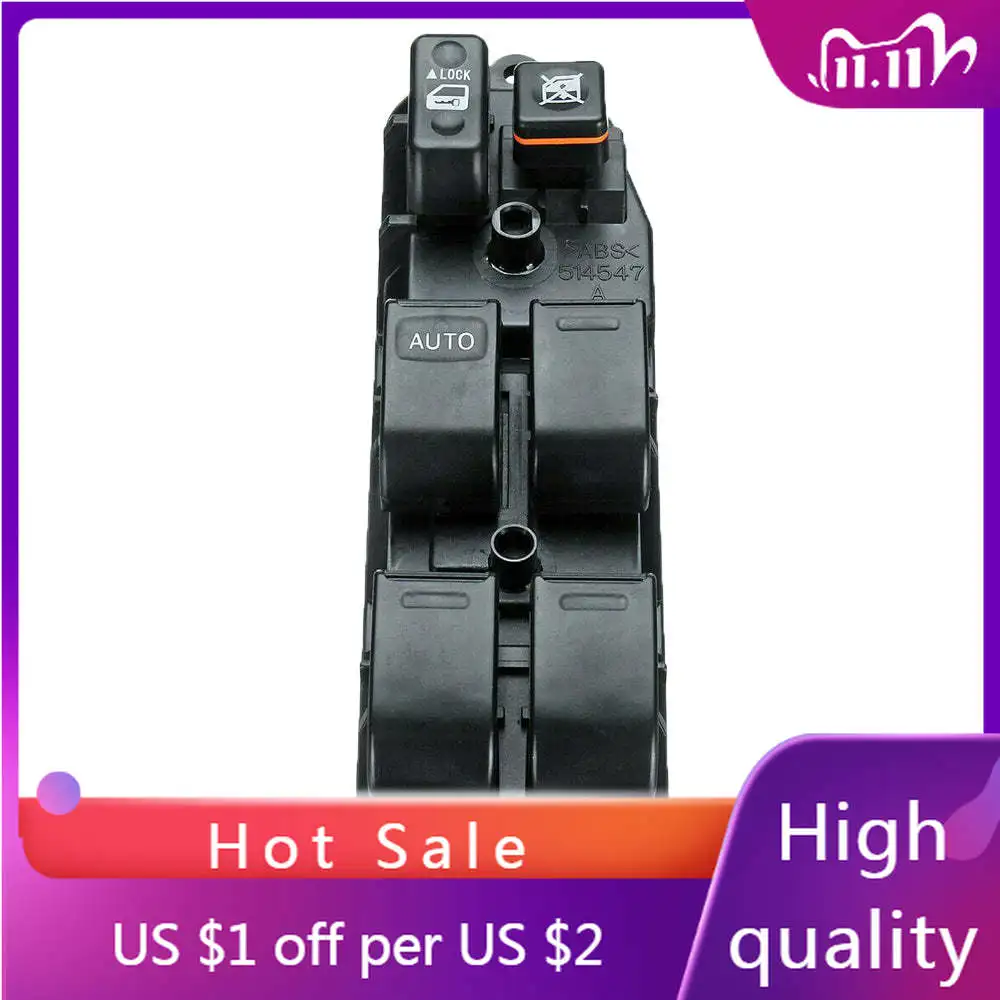 Electric Window Switch for Toyota LAND CRUISER 2001 2002 2003 2004 2005 2006 2007 2008 84820-60110
Electric Window Switch for Toyota LAND CRUISER 2001 2002 2003 2004 2005 2006 2007 2008 84820-60110