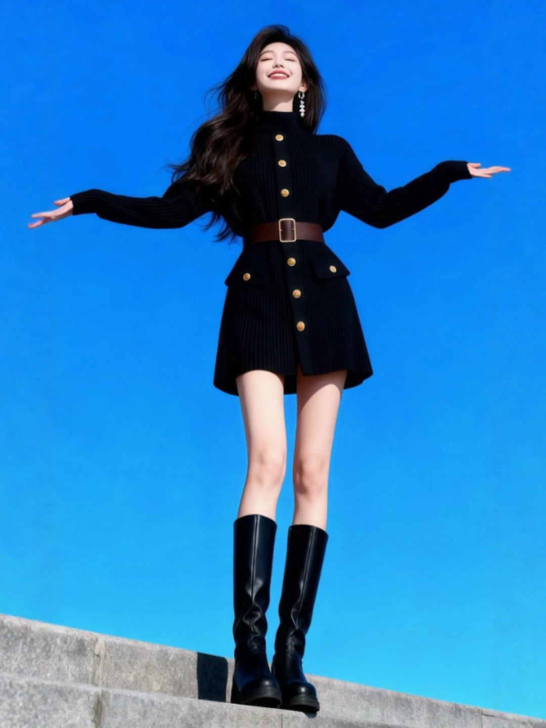 Вязаная юбка в стиле ретро «Хепберн» с высокой талией, облегающая, на пуговицах, из смесового хлопка, для зимнего сезона
Вязаная юбка в стиле ретро «Хепберн» с высокой талией, облегающая, на пуговицах, из смесового хлопка, для зимнего сезона