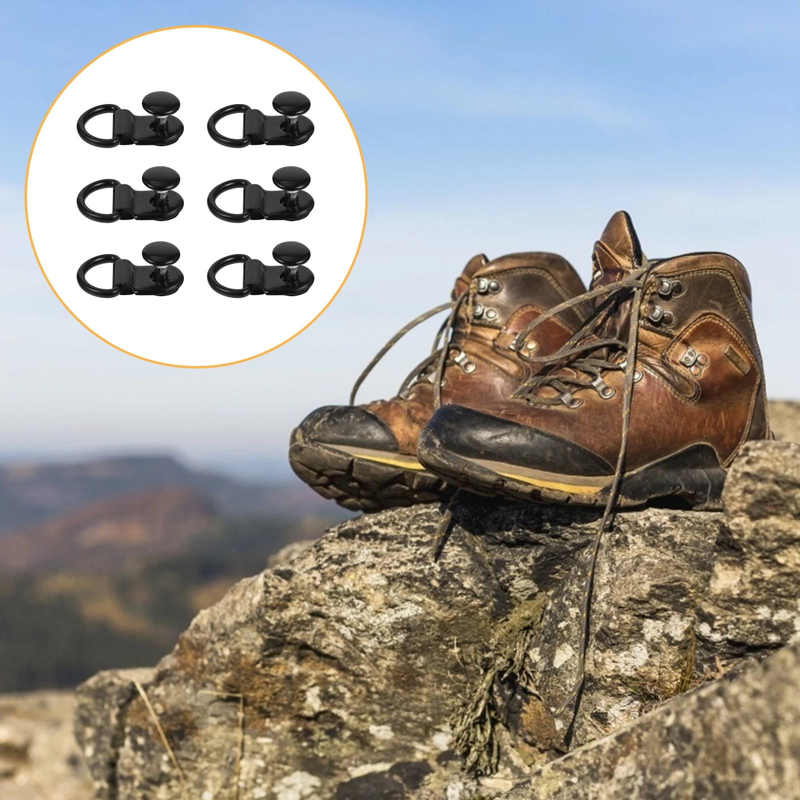 Caravanized Buckle Accessories Reusable Metal Stainless Steel Durable Shoes Buttons
Caravanized Buckle Accessories Reusable Metal Stainless Steel Durable Shoes Buttons