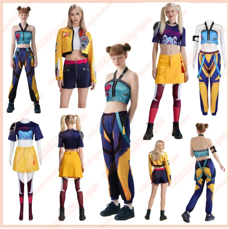 2025 new Rumi Zoey Mira Cosplay Costume Kpop Demon Hunters Cosplay Uniform Women Girls Halloween Party Suit
2025 new Rumi Zoey Mira Cosplay Costume Kpop Demon Hunters Cosplay Uniform Women Girls Halloween Party Suit