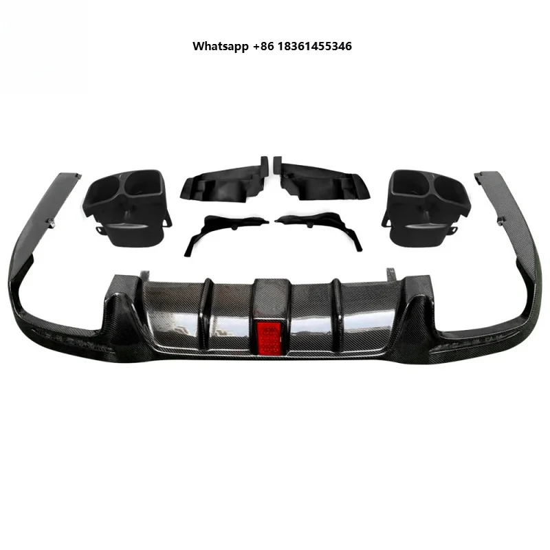 For S-Class W222 S63 S65 High-Quality Carbon Fiber B-Style Lip Tail Throat Rear Bumper Sp Durable Premium Car Accessories
For S-Class W222 S63 S65 High-Quality Carbon Fiber B-Style Lip Tail Throat Rear Bumper Sp Durable Premium Car Accessories