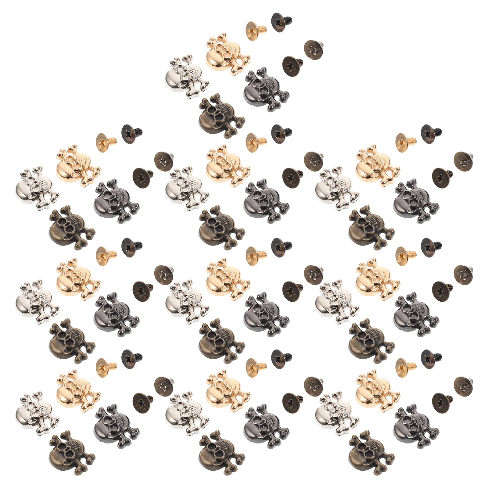 Skull Rivets Set Metal Ghost Head Rivets For Diy Crafts Clothing Shoes Bag Accessories Punk Studs Decorative Rivet
Skull Rivets Set Metal Ghost Head Rivets For Diy Crafts Clothing Shoes Bag Accessories Punk Studs Decorative Rivet