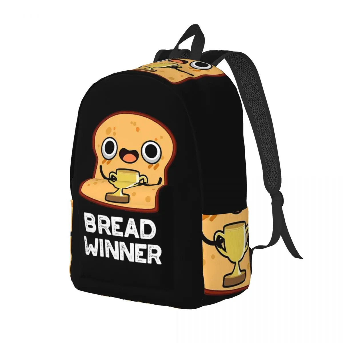 Bread Winner Funny Food Puns Student Backpack School Bag Hiking Travel Daypack for Boys Girls Fashion Bookbag Shoulder Bags
Bread Winner Funny Food Puns Student Backpack School Bag Hiking Travel Daypack for Boys Girls Fashion Bookbag Shoulder Bags