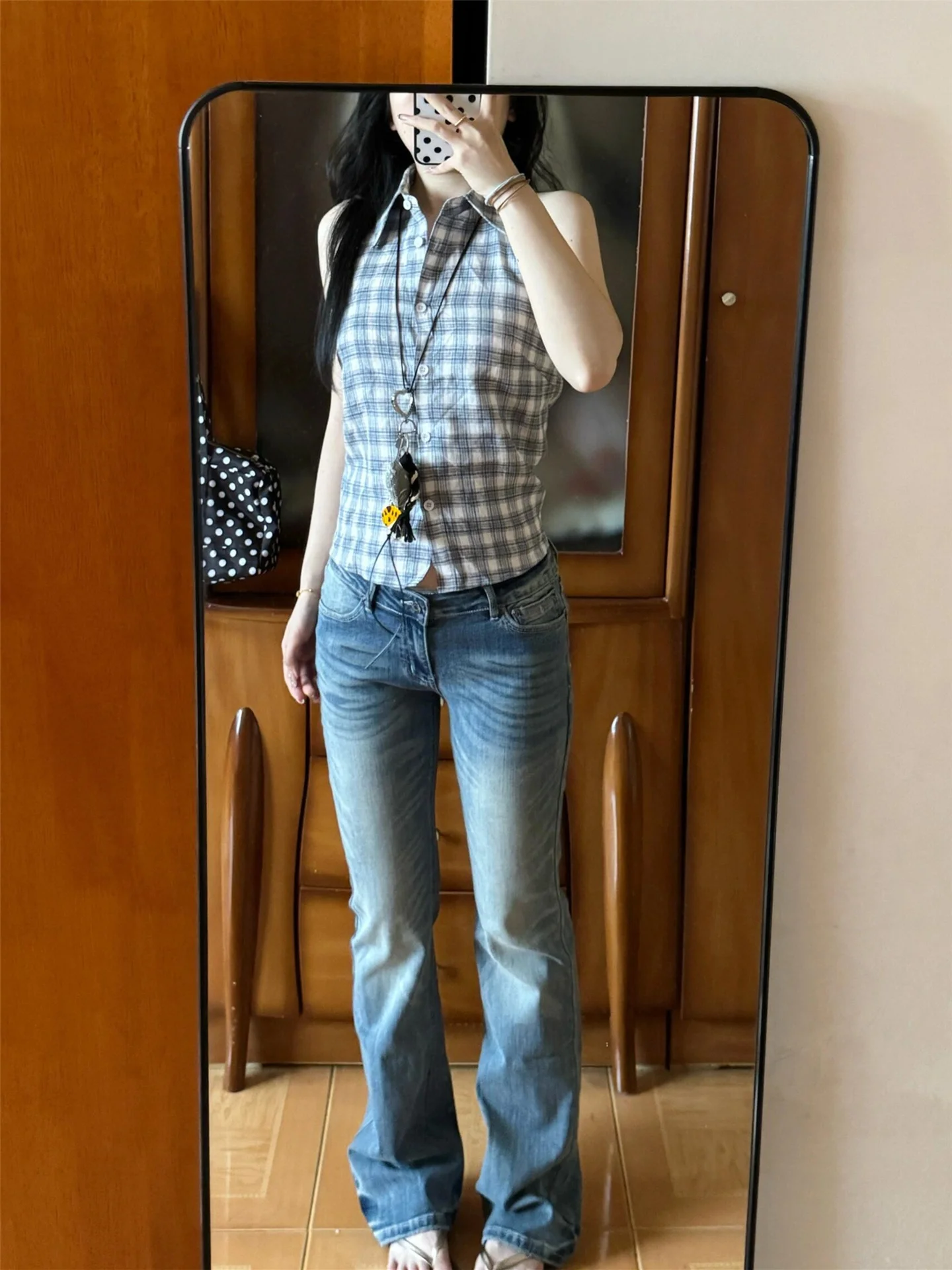 Retro American Y2K Light Blue Low Waist Bell Bottom Jeans Women's Slimming Tight Fit Narrow Version Pants Spring Dance
Retro American Y2K Light Blue Low Waist Bell Bottom Jeans Women's Slimming Tight Fit Narrow Version Pants Spring Dance