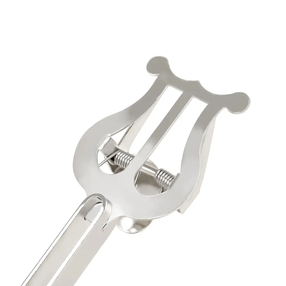 1pc Portable Iron Music Score Clamp Trumpet Sheet Clip Compact Light Silver Guitar Accessories Instrument Supplies
1pc Portable Iron Music Score Clamp Trumpet Sheet Clip Compact Light Silver Guitar Accessories Instrument Supplies