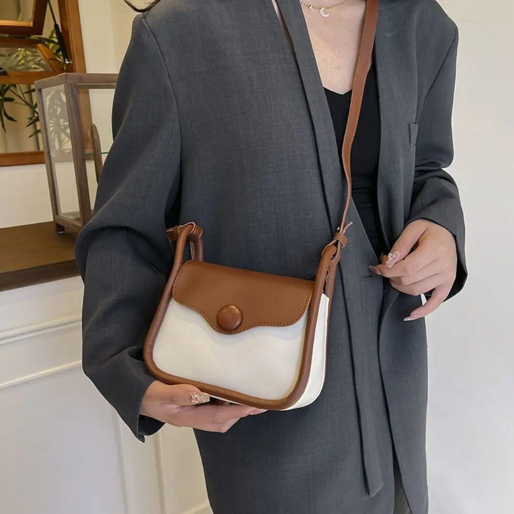 Portable Versatile Female Handbag Splicing Design Chic Shoulder Bag Korean Style Crossbody Bag Gift
Portable Versatile Female Handbag Splicing Design Chic Shoulder Bag Korean Style Crossbody Bag Gift